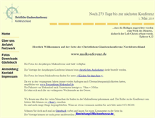 Tablet Screenshot of maikonferenz.de